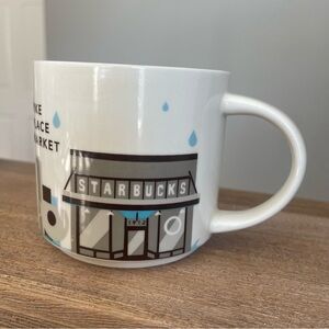 2018 14oz Starbucks Pike Place Market Mug - You are Here Collection Coffee Tea